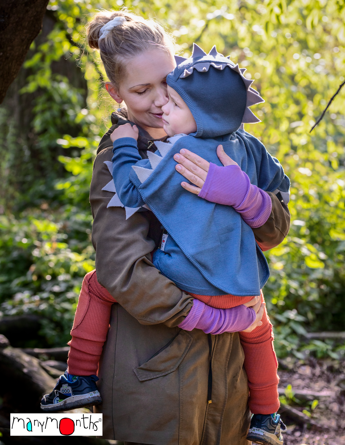 PREORDER MultiCape with Dino Spikes (Boiled Wool Spikes)