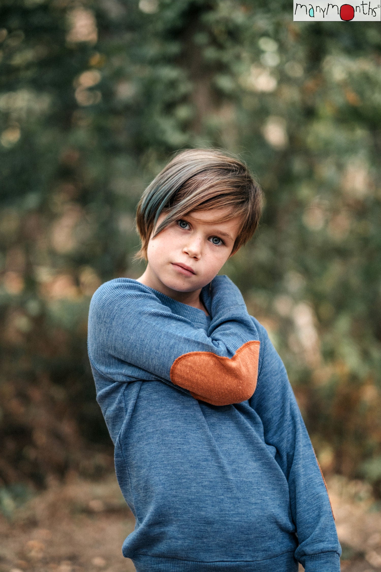 PREORDER Pullover with Elbow Patches