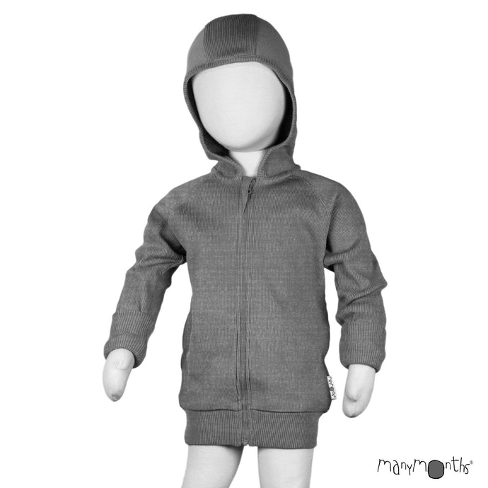 READY-TO-SHIP ManyMonths® Kids Hooded Zip Cardigan with Side Pockets