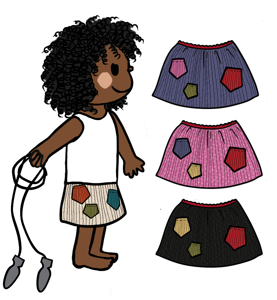 PREORDER Treasure Pockets Skirt