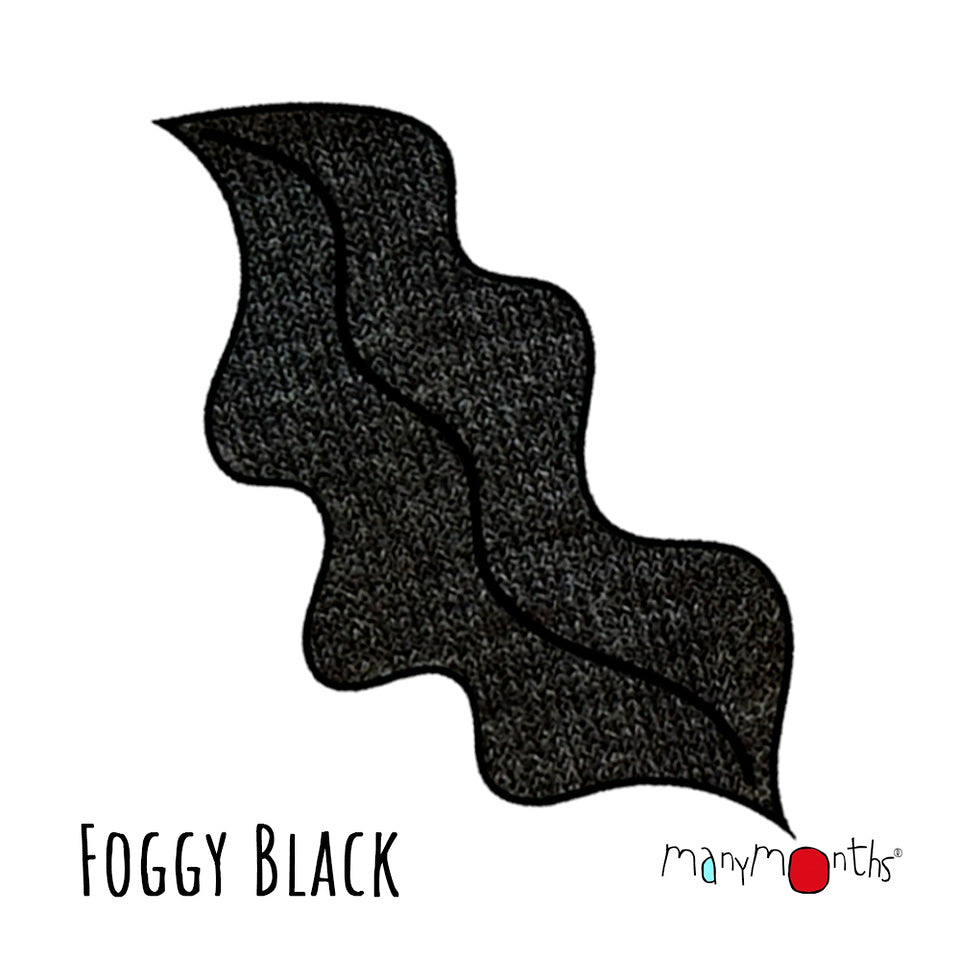 manymonths foggy black color