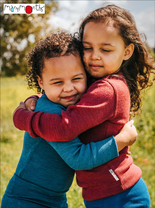 Kids Merino Wool Shirt – ManyMonths® Long Sleeve