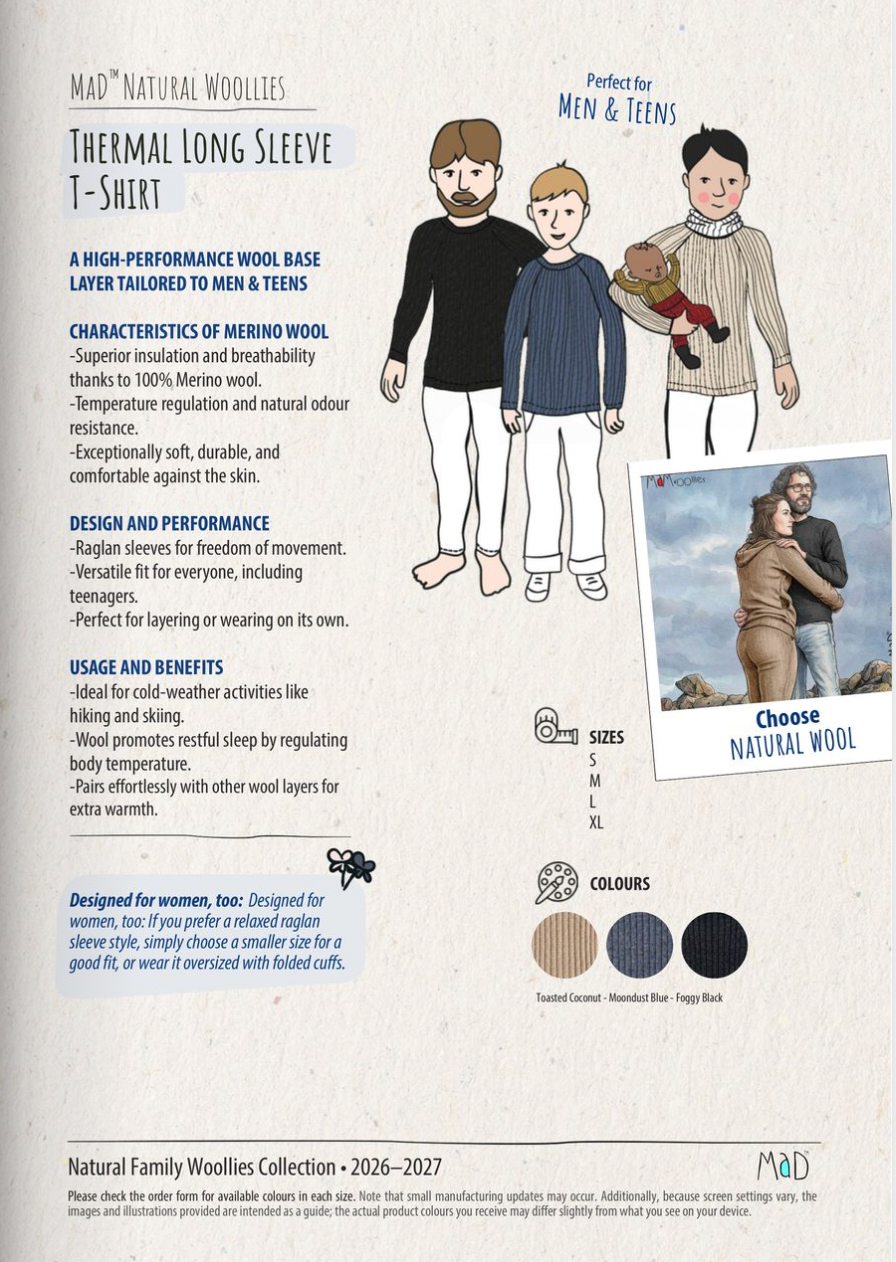 MADE TO ORDER MaD Thermal Long Sleeve T-Shirt