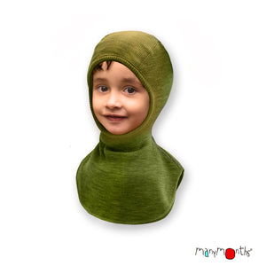READY-TO-SHIP ManyMonths® Elephant Hood Kids Merino Wool Balaclava