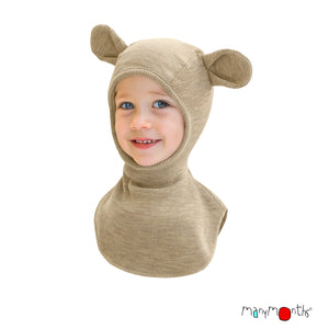 READY-TO-SHIP ManyMonths® Kids Elephant Hood Balaclava with Teddy Bear Ears