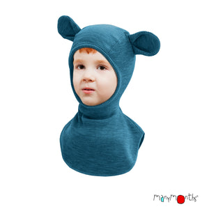 READY-TO-SHIP ManyMonths® Kids Elephant Hood Balaclava with Teddy Bear Ears