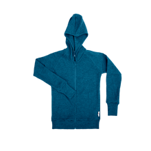 ManyMonths® – Kids Merino Wool Hooded Cardigan with Side Pockets