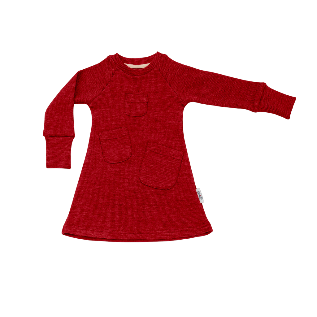 ManyMonths® - Kids Merino Wool Treasure Pockets Dress/Tunic