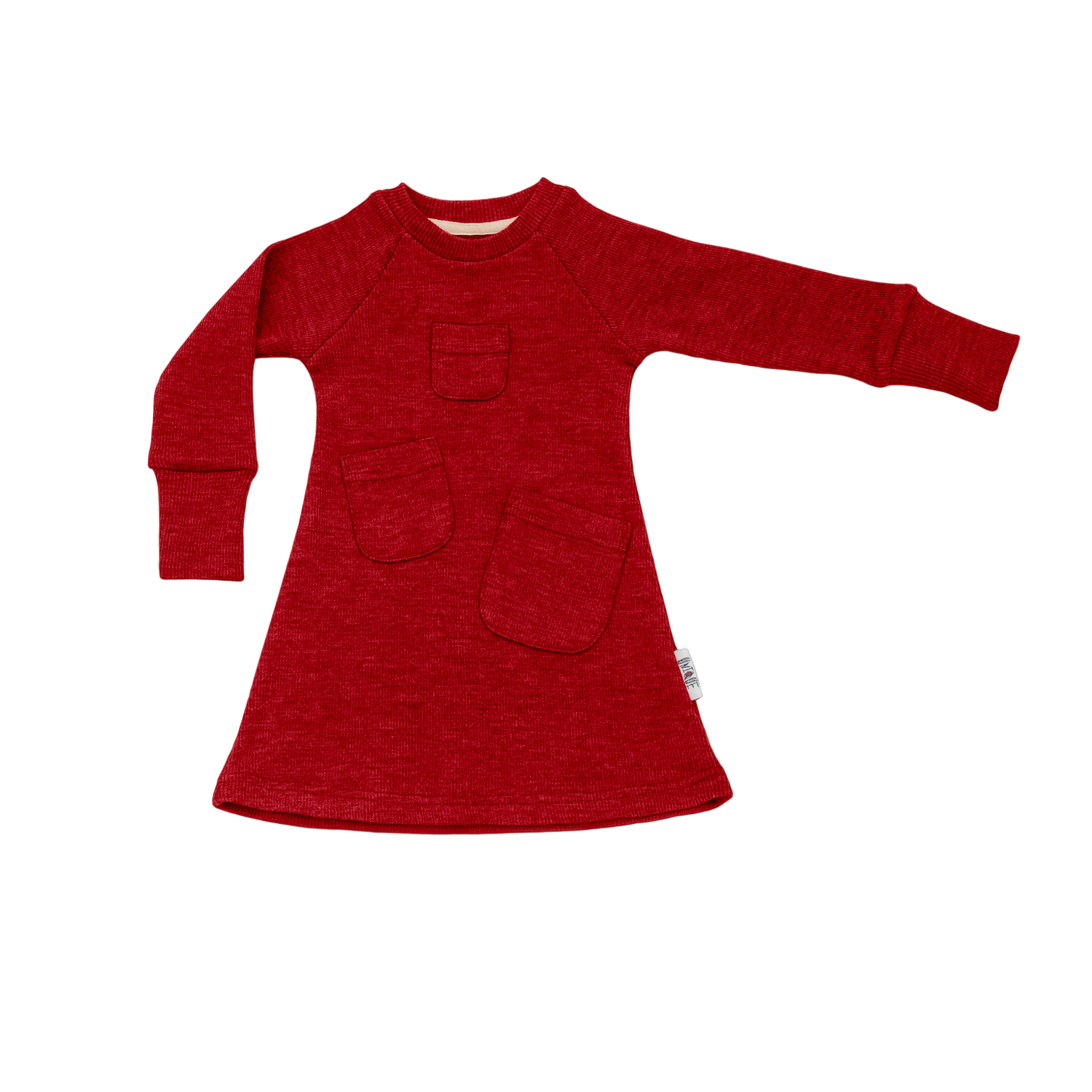 ManyMonths® - Kids Merino Wool Treasure Pockets Dress/Tunic