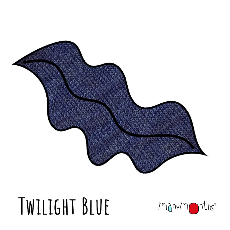 manymonths twilight blue color