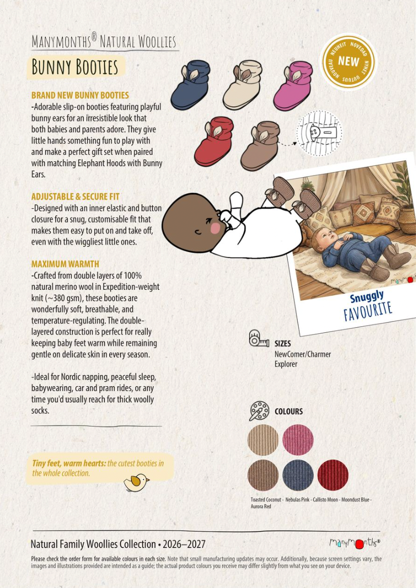 PREORDER Bunny Booties