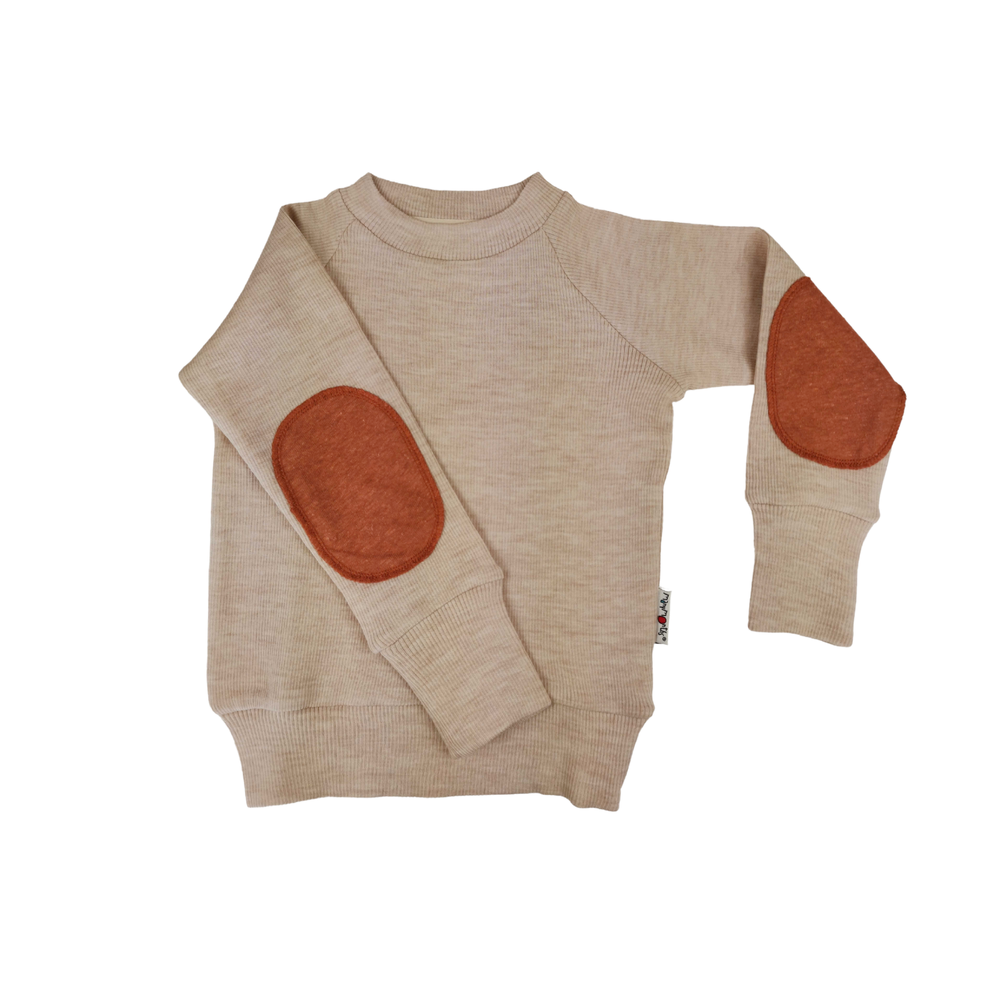 PREORDER Pullover with Elbow Patches