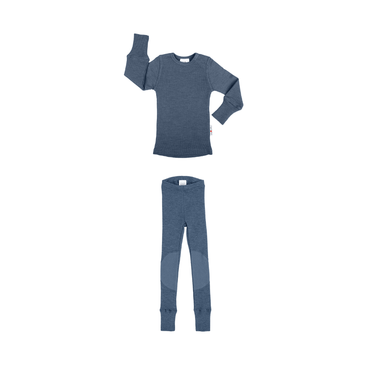 Kids Merino Wool Everyday Set with Knee Patches | ManyMonths® - Wee Seedling