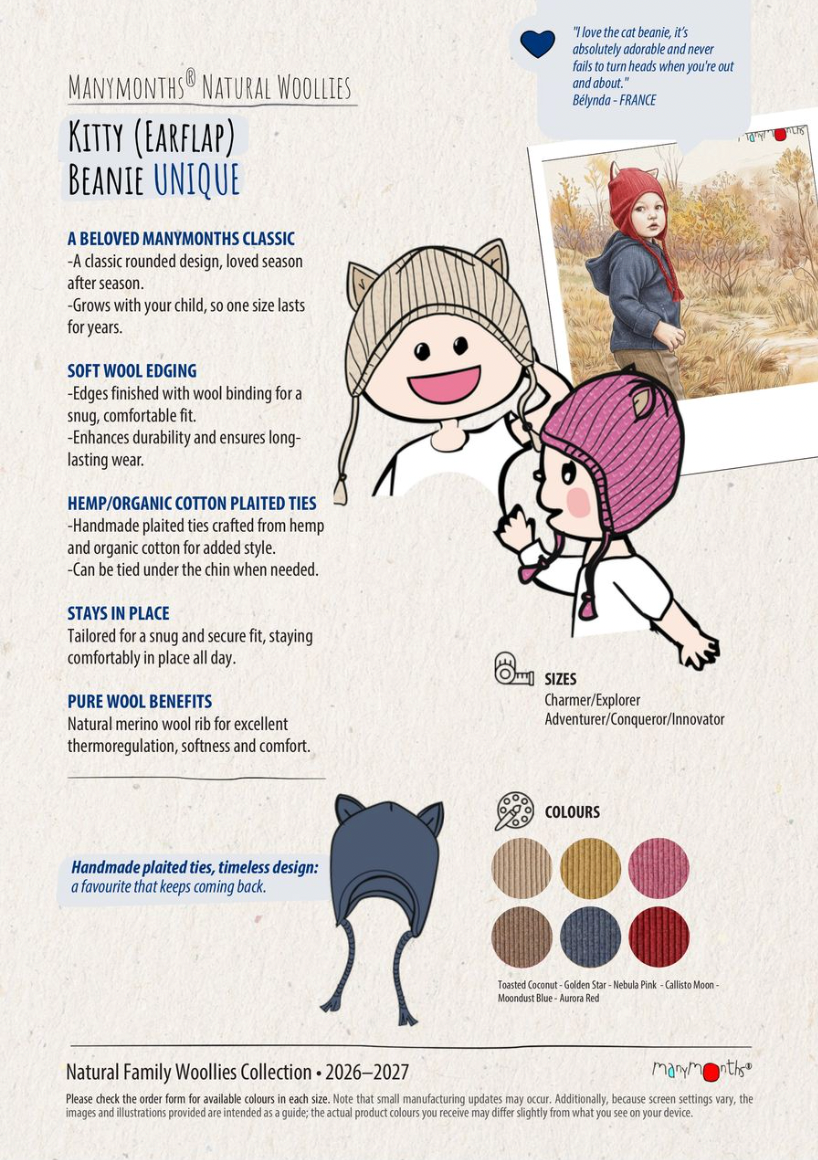 PREORDER Kitty EarFlap Beanie