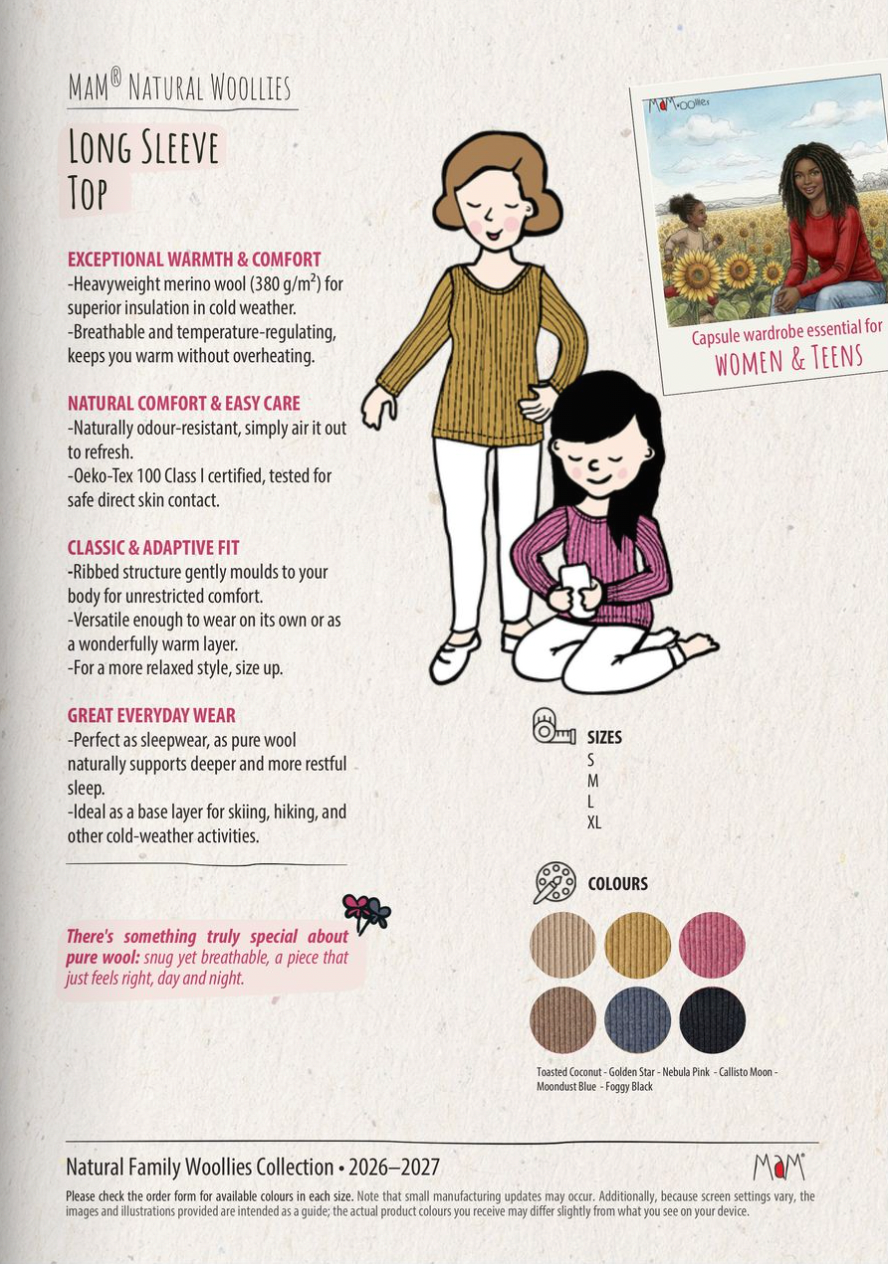 PREORDER MaM Long Sleeve Shirt