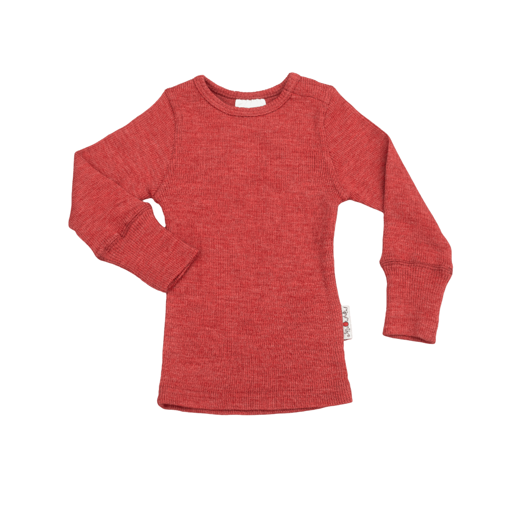 ManyMonths® - Kids Merino Wool Long Sleeve Shirt - Wee Seedling