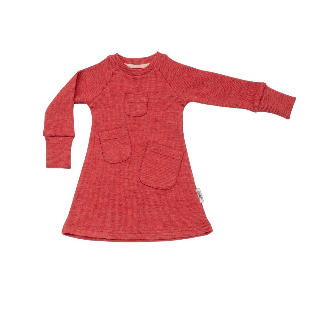 ManyMonths® - Kids Merino Wool Treasure Pockets Dress/Tunic - Wee Seedling