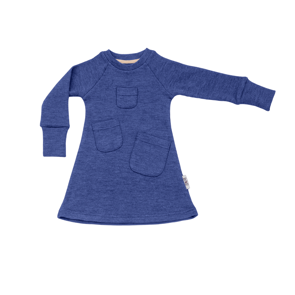 ManyMonths® - Kids Merino Wool Treasure Pockets Dress/Tunic - Wee Seedling