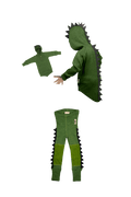 Merino Wool Dino Hoodie Set - Wee Seedling