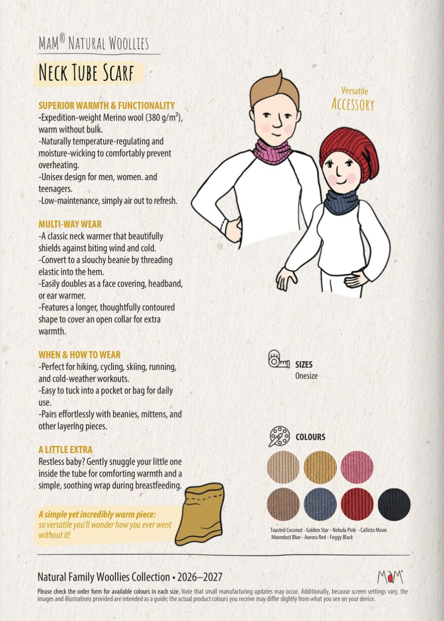 PREORDER MaM Neck Tube Scarf