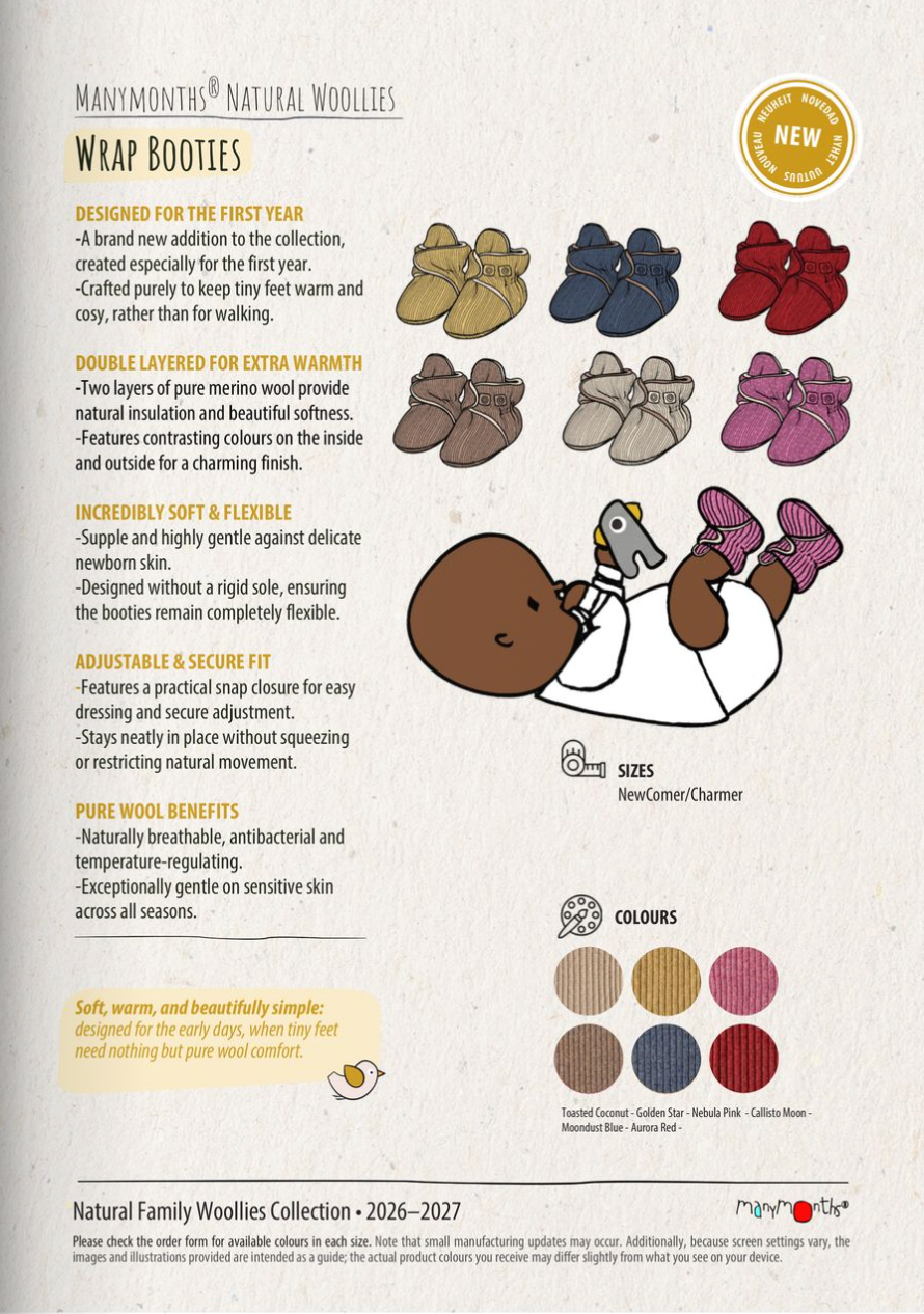 PREORDER Wrap Booties